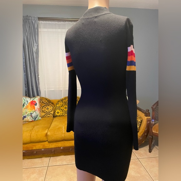 Body-con long sleeve rainbow - Picture 2 of 4